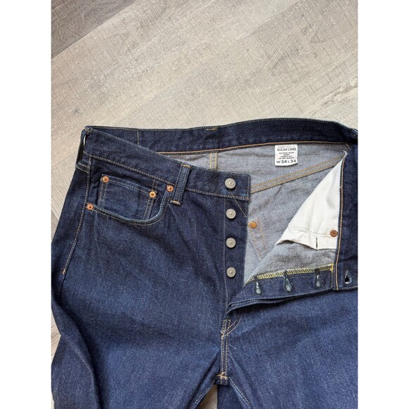 Sugar Cane 1947 SC41947 Japanese Straight Selvedge Denim Jeans - Size 34 - Picture 8 of 16
